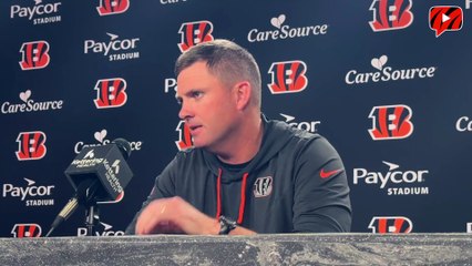 Zac Taylor on Bengals' Struggles on Defense, Andrei Iosivas and More