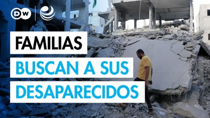 Desesperada búsqueda en Gaza: familias intentan recuperar los restos de sus seres queridos
