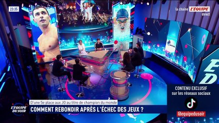 « Je n'étais pas dedans » : Maxime Grousset revient sur son échec aux Jeux Olympiques - Natation - JO