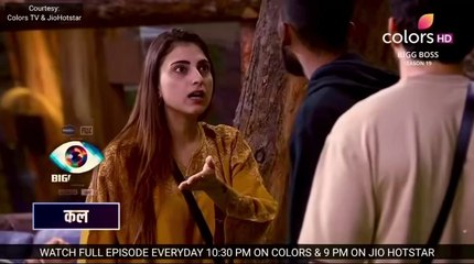 Bigg Boss 19 Episode 66: Farhana vs Ashnoor – Intense Parvarish War! 🔥 Full Drama Uncut