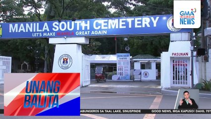 Seguridad sa Manila South Cemetery, nakalatag na | Unang Balita
