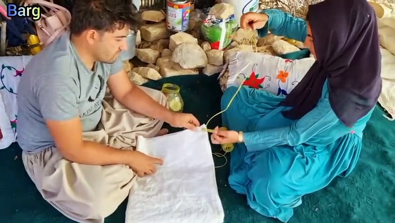 Nomadic life of two couples