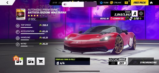 Battista Edizione Nino Farina Star Hunt TLE Gameplay | Phantom Riders Season | Asphalt Legends