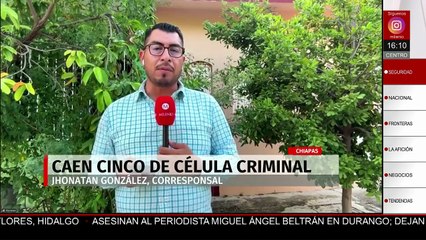 Desarticulan una célula criminal perteneciente al Cártel de Sinaloa en Chiapas