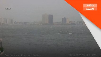 Taufan Melissa kategori 5, Jamaica bersiap hadapi impak besar