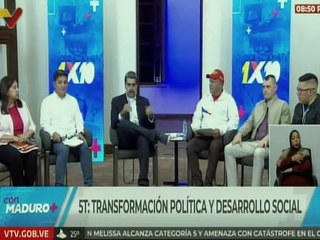 Presidente Nicolás Maduro: Finalizando este año llegaremos a 4 mil comunas conformadas