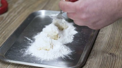 45 Creamy Soup with Green Peas and Meat Pieces