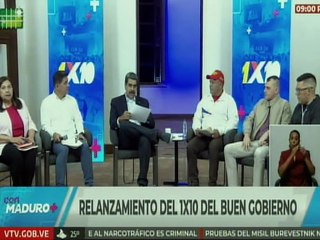 Presidente Nicolás Maduro designó nuevos padrinos del Sistema 1X10