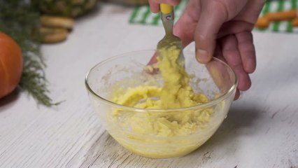 9 Potato Cutlets Stuffed with Liver