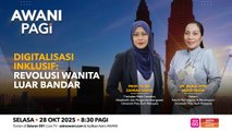 AWANI Pagi: Digitalisasi Inklusif | Revolusi Wanita Luar Bandar