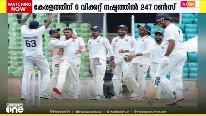 രഞ്ജി ട്രോഫി ക്രിക്കറ്റിൽ പഞ്ചാബിനെതിരെ കേരളം പതറുന്നു