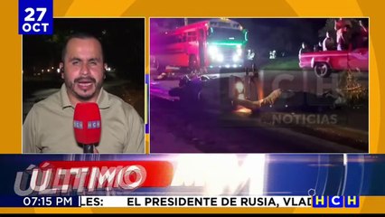 Motociclista muere embestido en Villanueva, Cortés