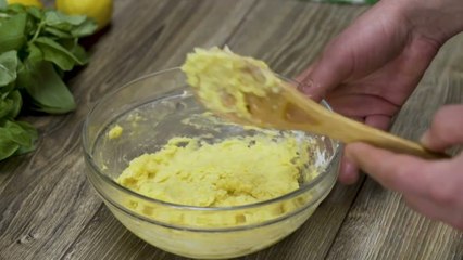 45 Potato cutlets with cheese