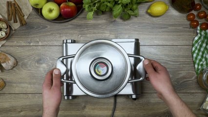 18 Couscous with spinach and parmesan sauce