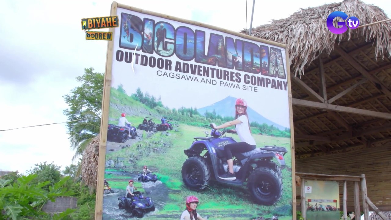 Black lava wall ng Mt. Mayon, binisita ni Drew Arellano! | Biyahe ni Drew