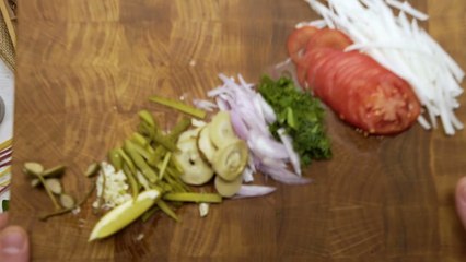 93. Salad with Chicken in Mustard Dressing