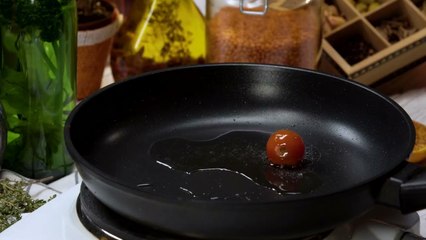 46. Grilled Vegetables Micro Salad with Mustard Dressing