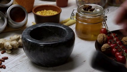 35. Salad with Shrimp in Tomato Sauce