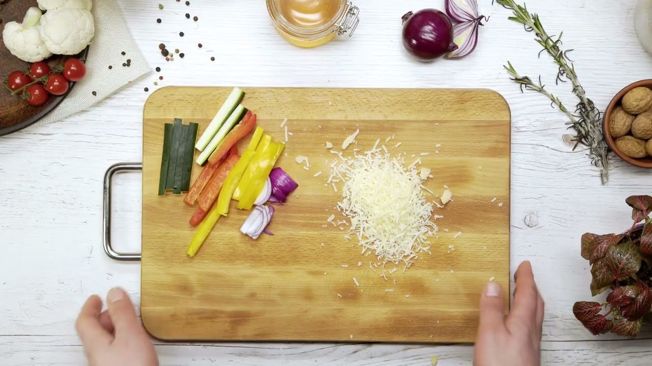 21. Salad with Poached Egg and Vegetables