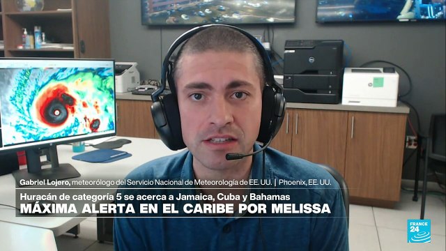 Gabriel Lojero: daños de huracán Melissa podrían ser catastróficos