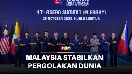 Bukan sekadar tuan rumah ASEAN — Malaysia tenangkan dunia yang kian bergolak.