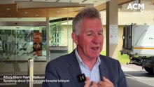 Albury Mayor Kevin Mack press conference