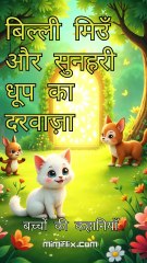 बिल्ली मिउँ और सुनहरी धूप का दरवाज़ा | बच्चों की जादुई कहानी