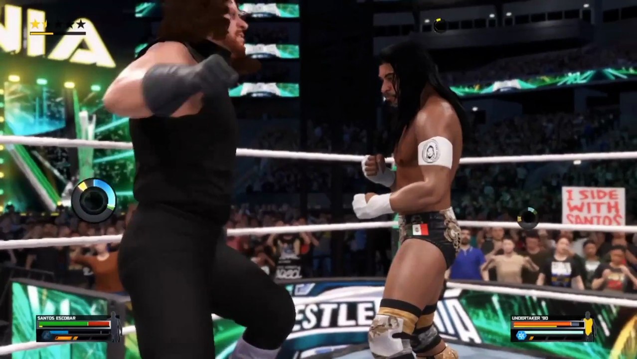 wwe 2k25 gameplay Undertaker vs Escobar