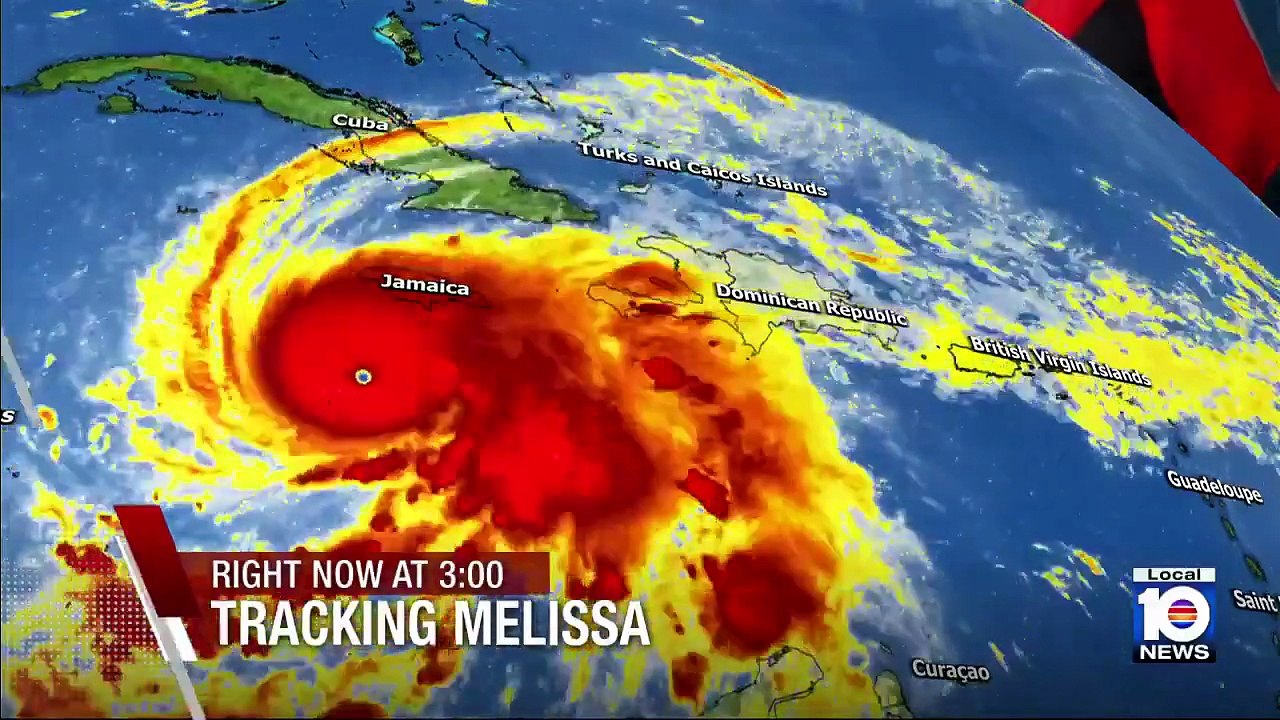 Ouragan Melissa - Classé en catégorie 5; il va toucher la Jamaïque avec une violence historique, s’annonçant "dévastateur, avec des vagues hautes et destructrices"