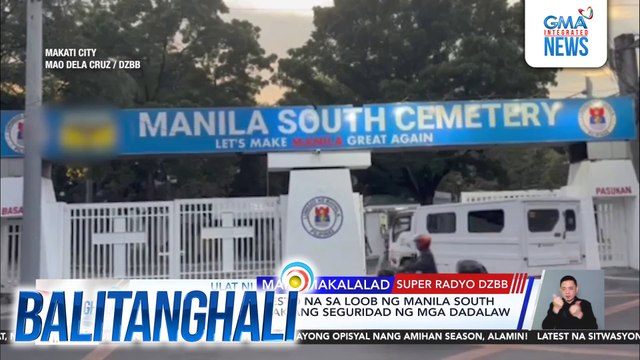 Ilang dumalaw sa Manila North Cemetery, dismayado dahil hindi na sila pinapayagang maglinis at magpintura sa puntod ng kanilang mga yumao | Balitanghali