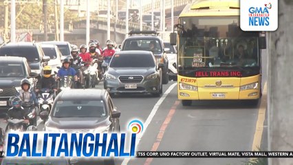 Expanded number coding scheme, suspendido sa Biyernes, October 31 | Balitanghali