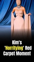 Fans Are Left 'Horrified' After Kim Kardashian Wears A 'Ridiculous' Masked Gown At A Recent Red Carpet Event: 'This Is Crying For Attention'
