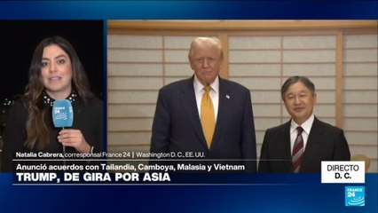 Directo D. C. y los acuerdos comerciales de Trump en su gira por Asia
