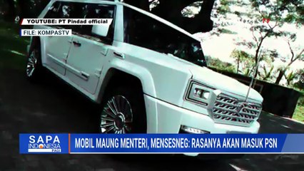 Mobil Maung Menteri, Mensesneg: Kemungkinan Akan Masuk Proyek Nasional | SAPA PAGI