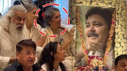 Satish Shah Prayer Meet में Wife Madhu का Emotional Video Viral, Sonu Nigam Singing...