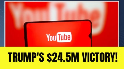 YouTube Joins Meta and X in paying Trump $24.5M in final big tech settlement