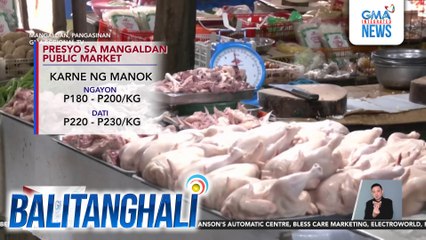 SINAG - Presyo ng manok sa Mangaldan Public Market, bumaba dahil sa oversupply | Balitanghali