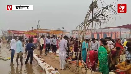 छत्तीसगढ़ में छठ पर्व का समापन, सीएम विष्णुदेव साय ने दुलदुला और कुनकुरी छठ घाटों में भगवान सूर्य को दिया अर्घ्य