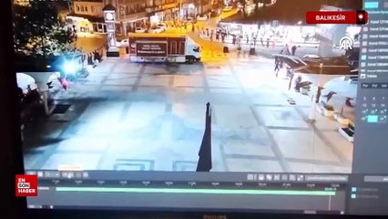 Sındırgı'daki deprem anı çevre illerde hissedildi