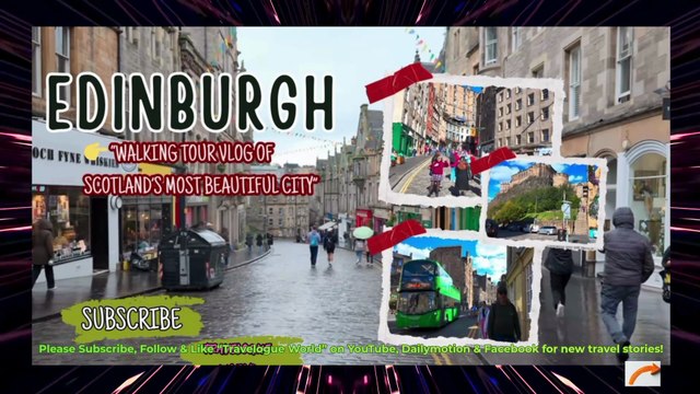 EDINBURGH Scotland Walking Tour | An Edinburger’s Walk Through Scotland’s Most Beautiful City| EDINBURGH SCOTLAND