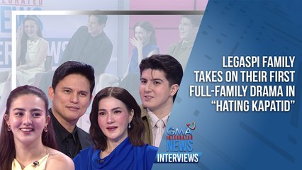 Legaspi family takes on their first full-family drama in “Hating Kapatid” | GMA Integrated News Interviews