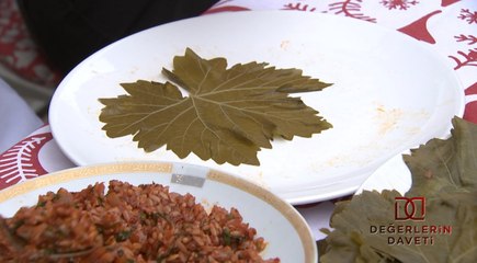 Türkiye’nin zengin mirası canlanıyor: Değerlerin Daveti’nde günün ürünü: Alaşehir asma yaprağı