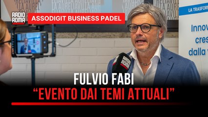Assodigit Business Padel. Fabi “Gli argomenti trattati sono estremamente attuali”