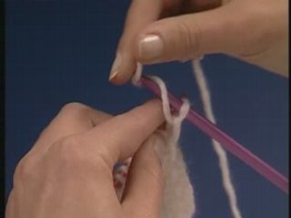 La maille envers (point Jersey)