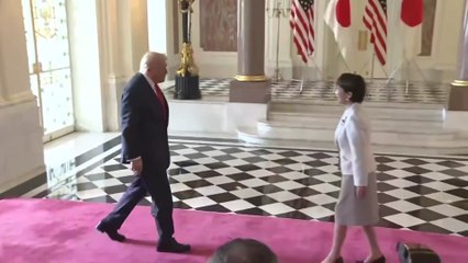 Trump meets Japan's Takaichi in Tokyo