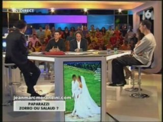Mariage de Jamel et Mélissa  Le paparazzi s'explique