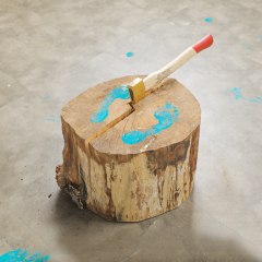 He just made cosplay geisha shoes from a block of wood!?  From log to Geisha! 🇯🇵