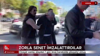 Konya'da cinayet zanlısının olaydan bir gün önce şikayetçi olduğu ortaya çıktı