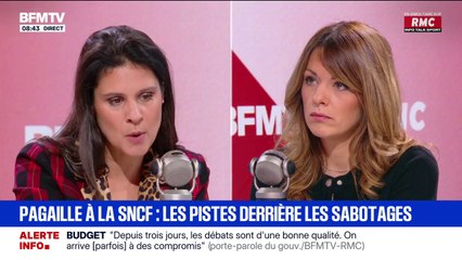 Actes de vandalisme sur le réseau SNCF: "C'est insupportable et inadmissible", assure Maud Bregeon, porte-parole du gouvernement