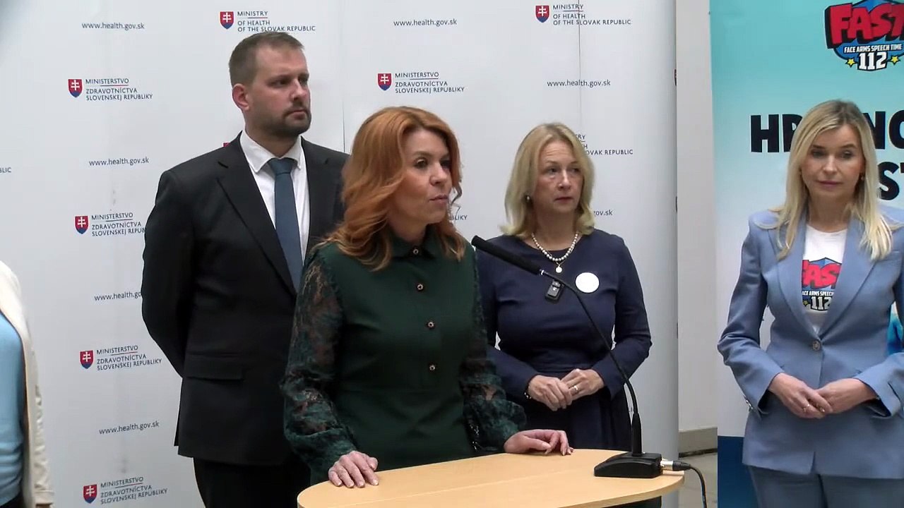 ZÁZNAM: K. Šaško:  Pri mŕtvici hrá čas kľúčovú úlohu, reagovať vedia už aj škôlkari